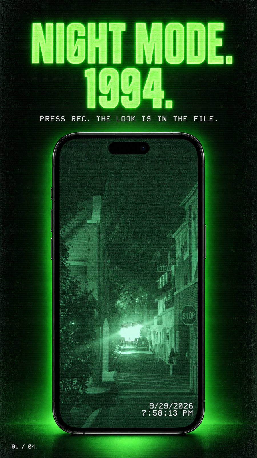 Night mode. The look is saved in the file.